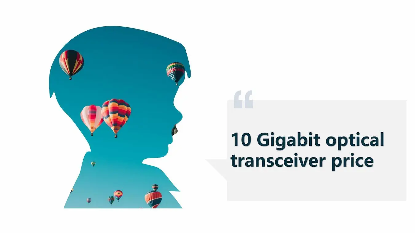 10 gigabit optical transceiver price