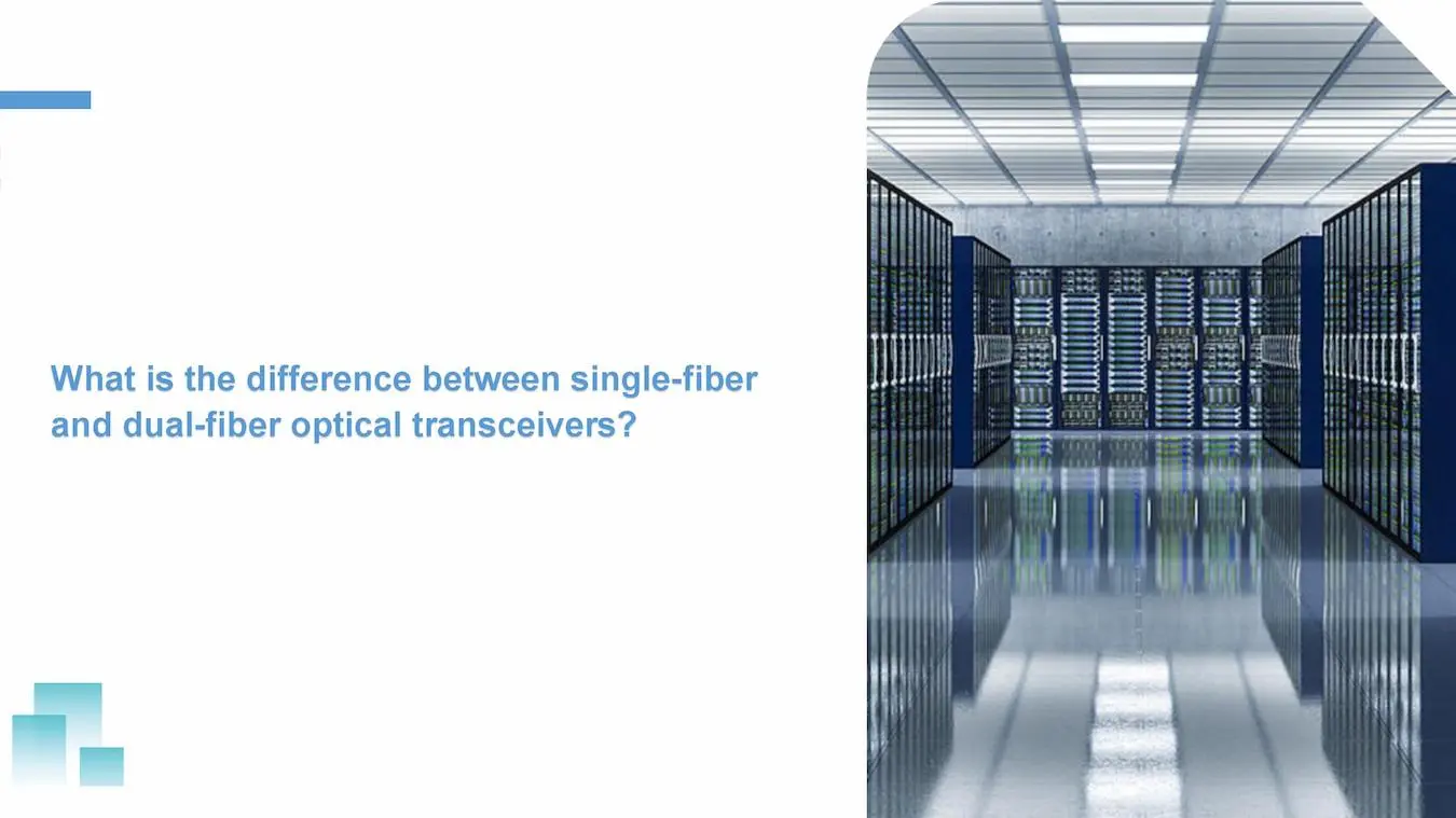 what is the difference between single fiber and dual fiber optical transceivers