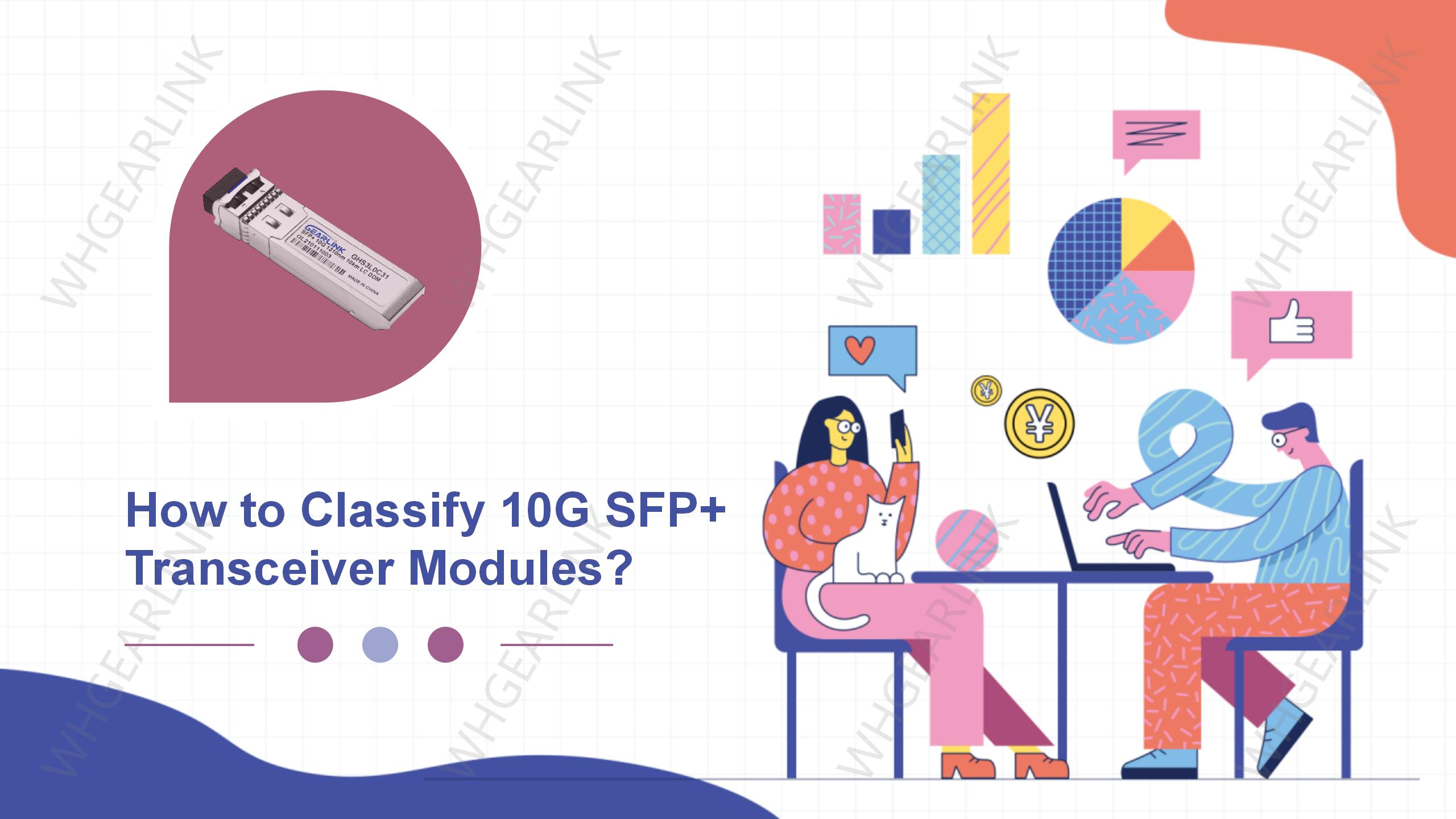 How to Classify 10G SFP+ Transceiver Modules